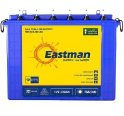 Eastman Inverter Tubular Battery 200AH/12V